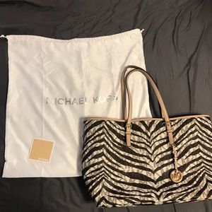 Michael Kors Zebra Print Bag